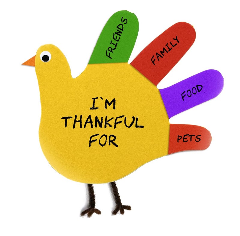 AoneFun Foam Handprint Cut Outs Hand Cutouts Hand Decoration Bulletin Board Cut Outs Hand Prints Classroom Decor Hand Decorations Cutouts for Classroom Decoration 6" Medium Large Die Cut Shapes (24) - Image 2